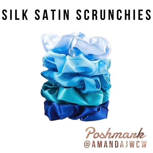 Custom Bundle - 30 Silk Satin Scrunchies - Picture 2 of 12